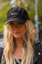 Load image into Gallery viewer, Edited / Projects | Hats | EP Baseball Hat | Black w/Vintage White